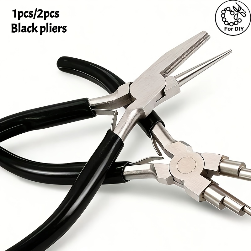 Jewelry Making Pliers Set - 1pcs/2pcs Black Pliers, Jewelry Making Tools,