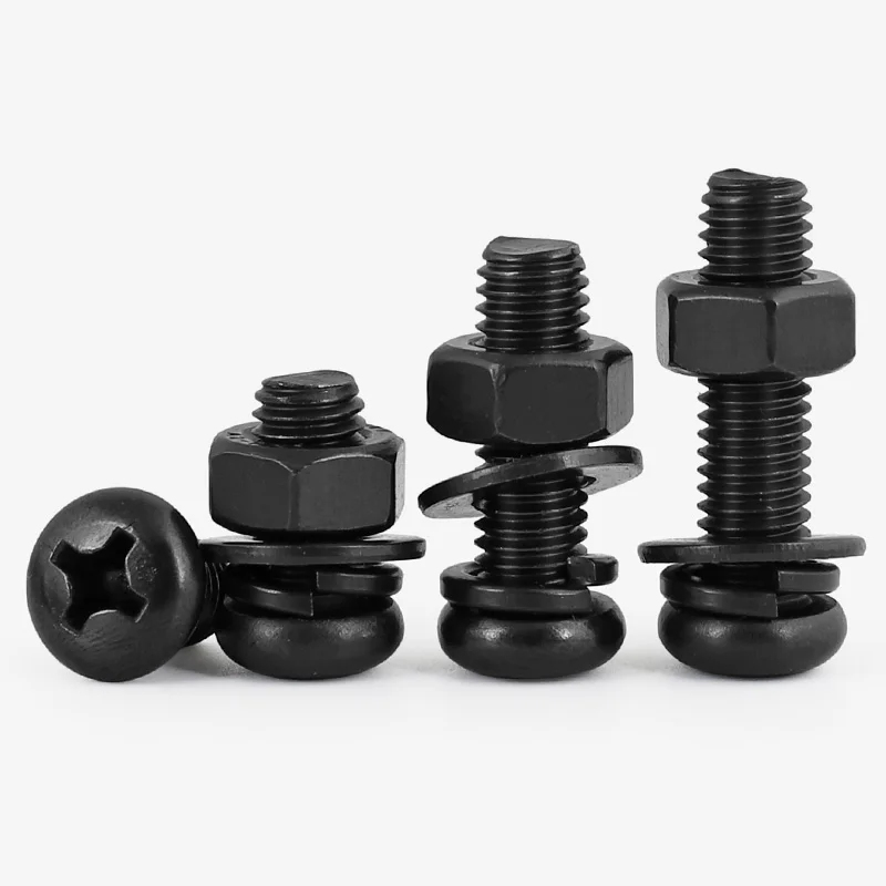 M3 M4 M5 M6 M8 Black Oxide 304 - Head Pin Assorted ulasan dan harga