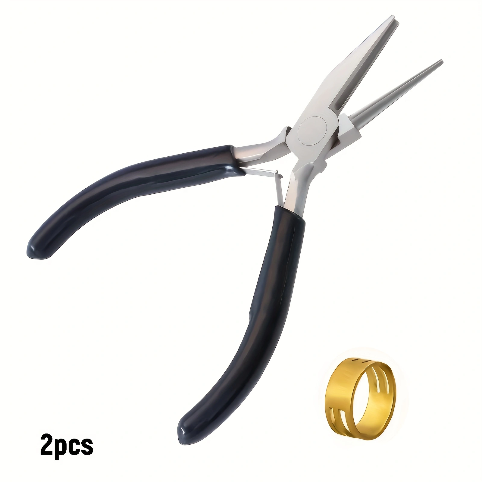 2/1pcs black pointed nose plie - Jewelry Making Pliers Set ulasan dan harga