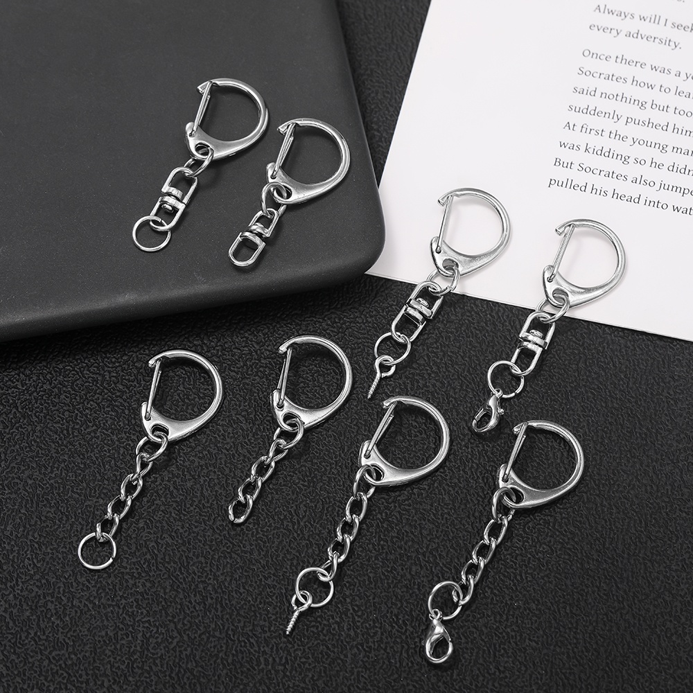 10pcs Lobster Claw Clasp Key R - Jewelry Making Hoops ulasan dan harga