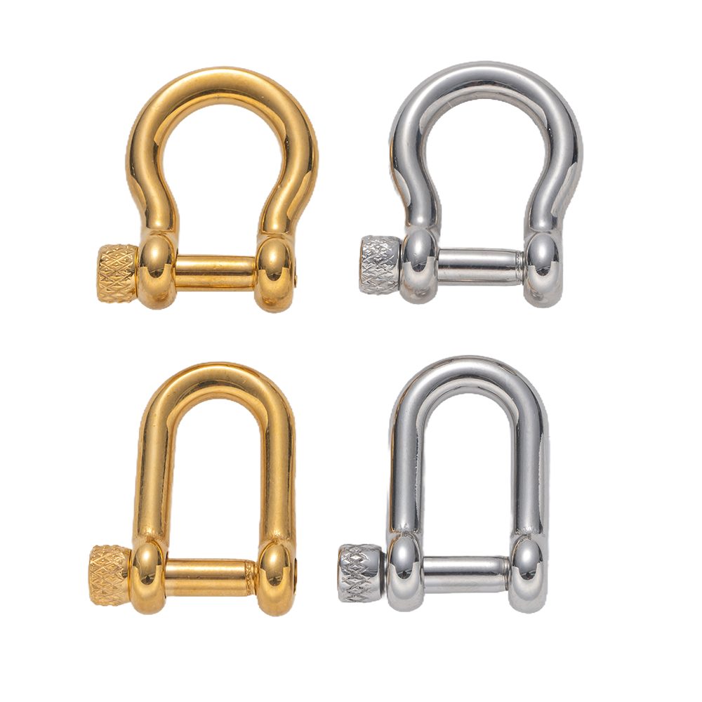 1pcs 304 Stainless Steel D-Rin - Jewelry Making Hoops ulasan dan harga