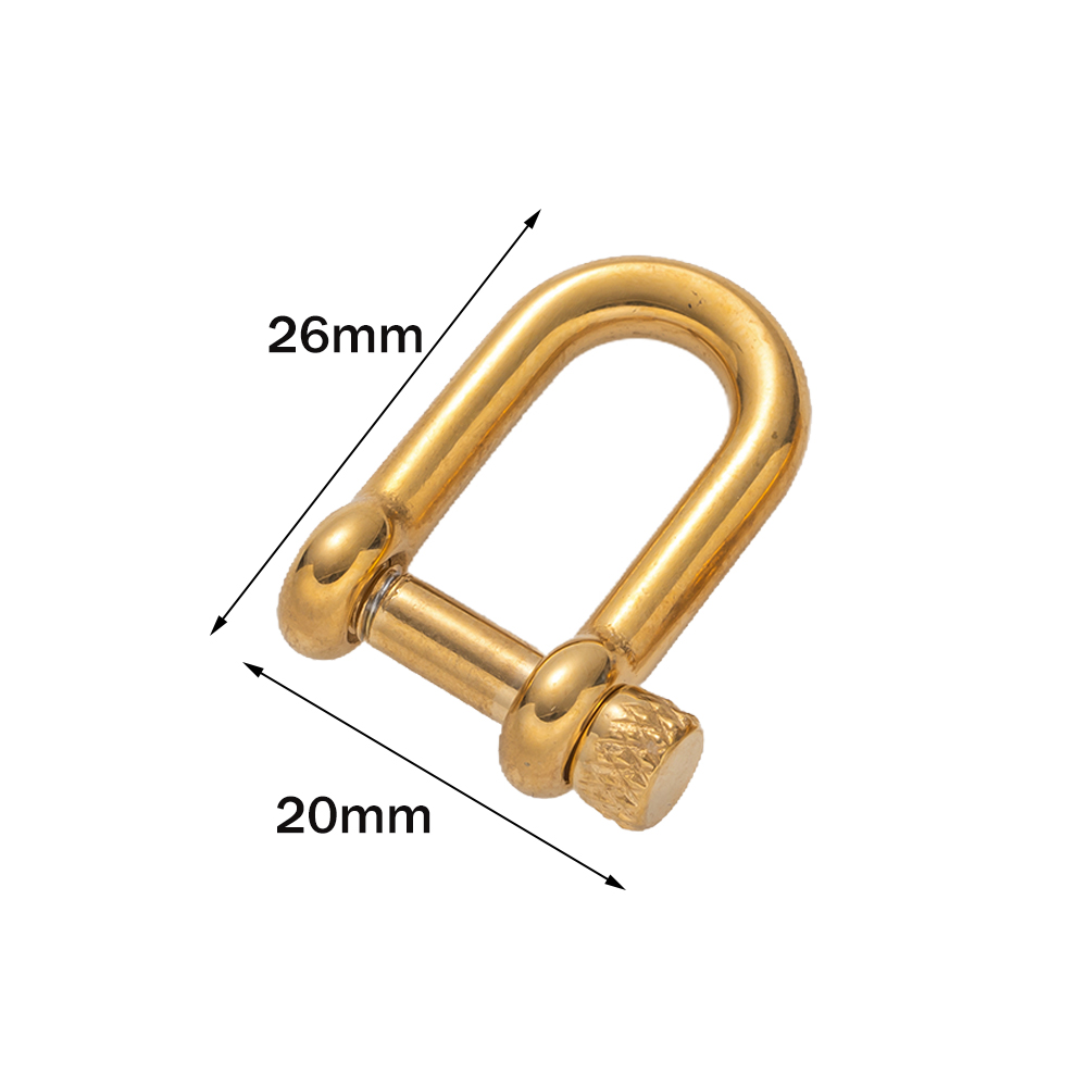 1pcs 304 Stainless Steel D-Rin - Jewelry Making Hoops ulasan dan harga