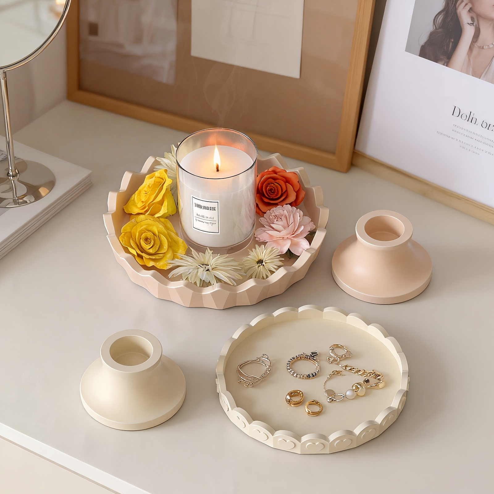 2pcs Silicone Tray Mold Set, R - Jewelry Making Tutorial ulasan dan harga