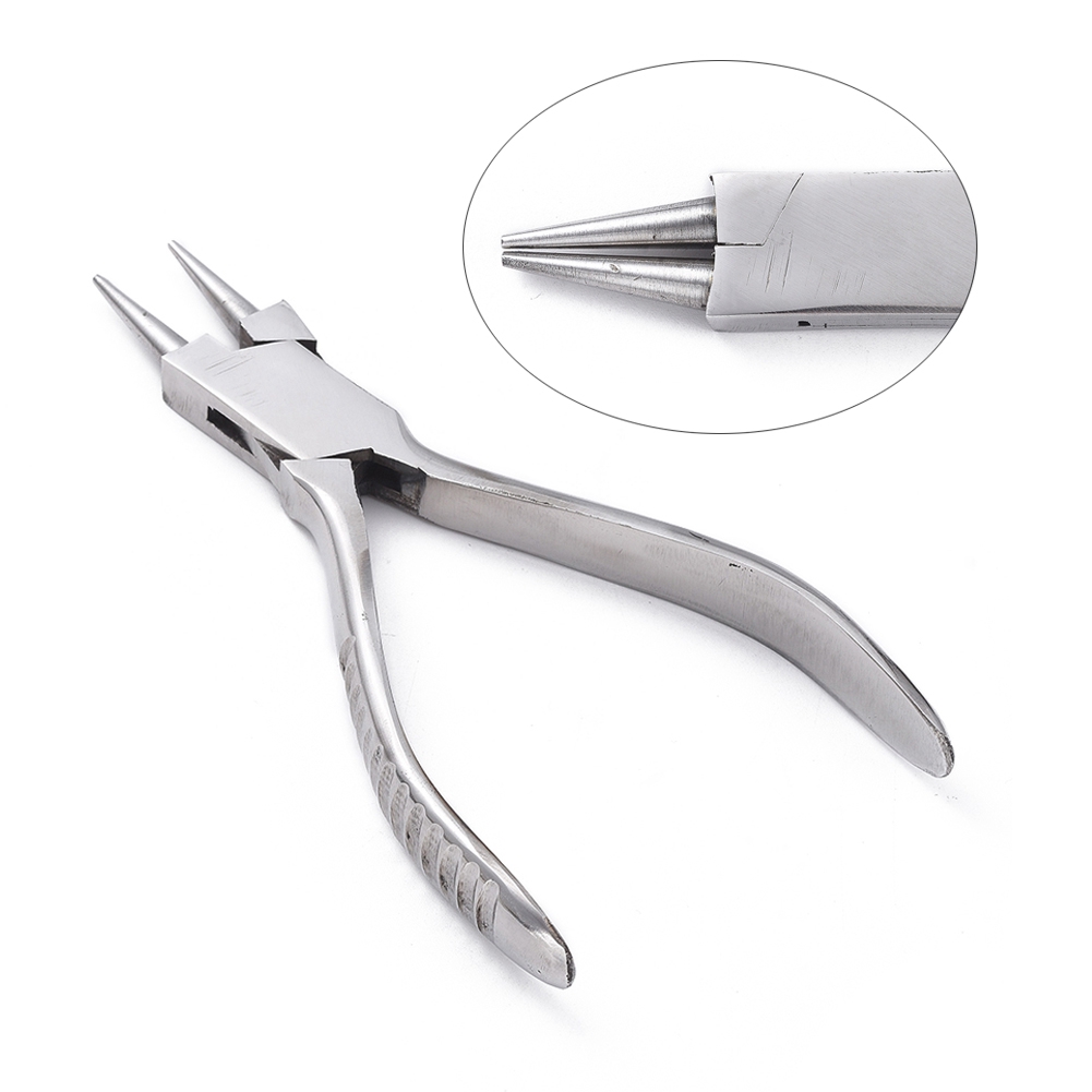 PandaHall 3pcs/set Carbon Stee - Jewelry Making Pliers Set ulasan dan harga