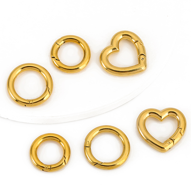 2pcs Stainless Steel Clasps He - Jewelry Making Hoops ulasan dan harga