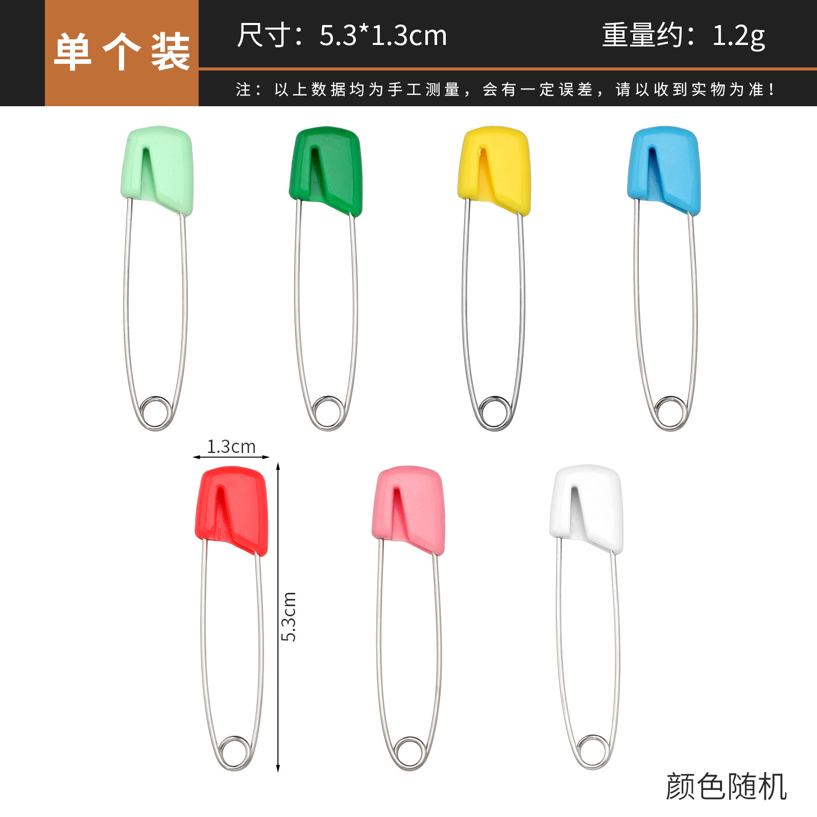 Baby Safety Pins, Stainless St - Head Pin Assorted ulasan dan harga