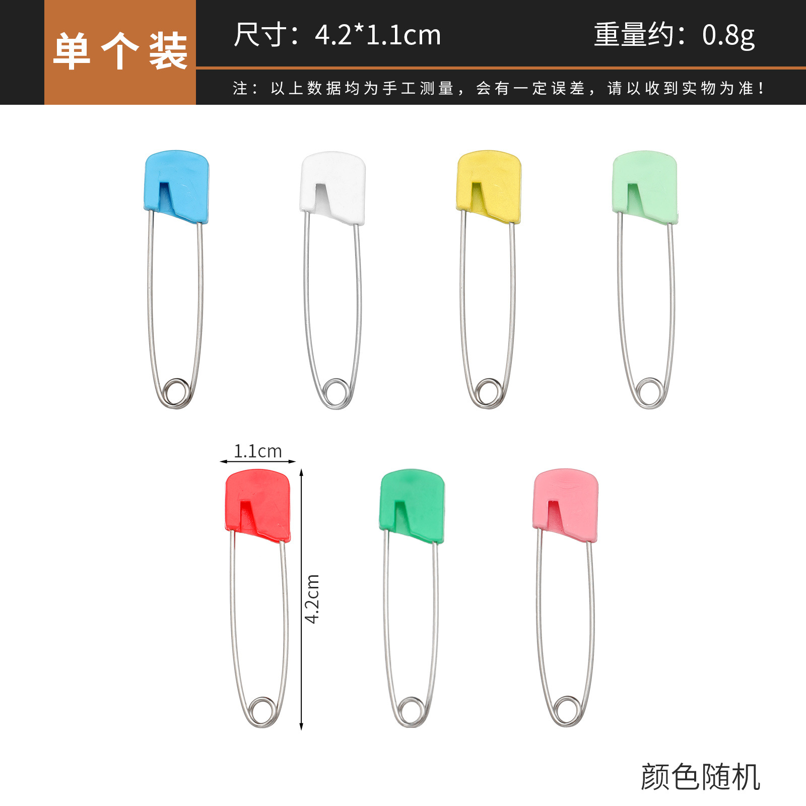 Baby Safety Pins, Stainless St - Head Pin Assorted ulasan dan harga