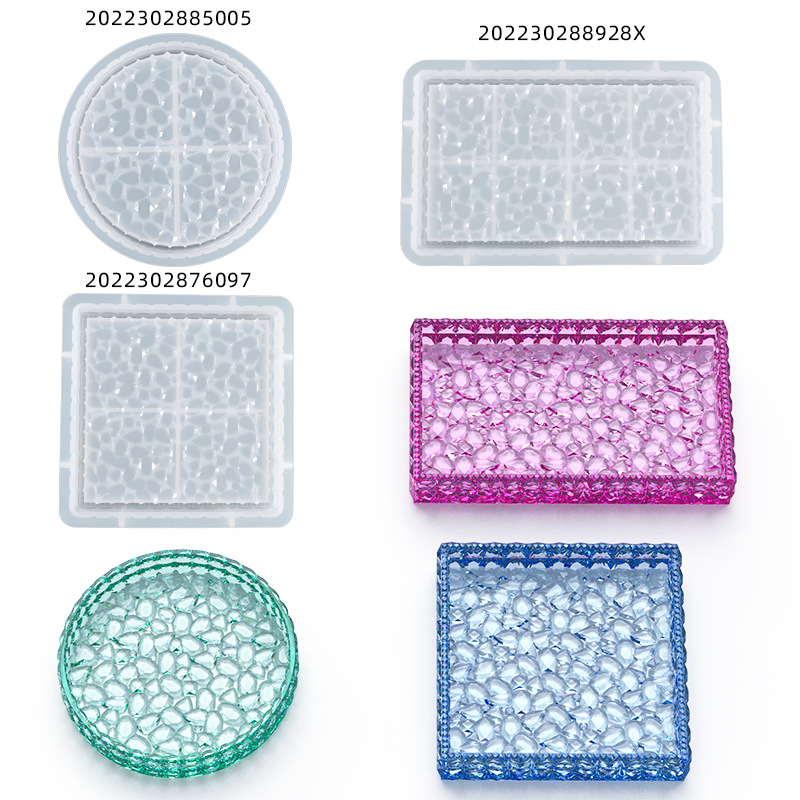 DIY Crystal Silicone Mold Roun - Jewelry Making Table ulasan dan harga