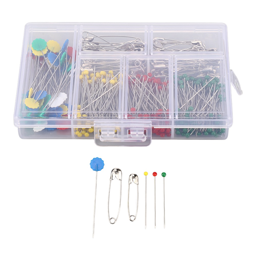 400pcs Bulk Sewing Pins Set Mu - Head Pin Assorted ulasan dan harga