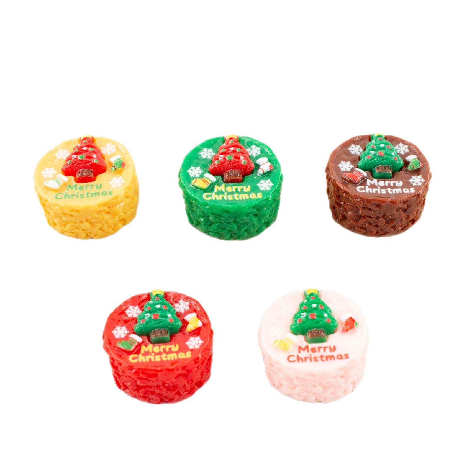 10pcs Resin imitation Christma - Jewelry Making Table ulasan dan harga