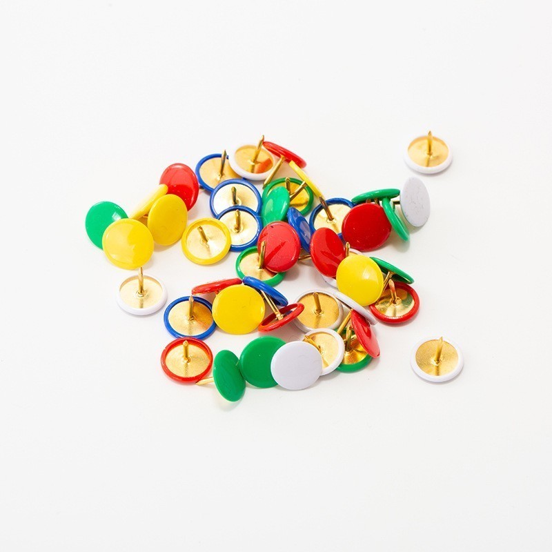 200 pcs Round Head Push Pins,  - Head Pin Assorted ulasan dan harga