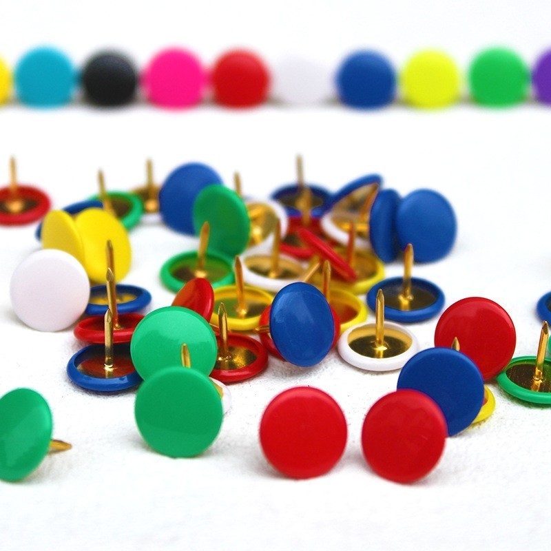 200 pcs Round Head Push Pins,  - Head Pin Assorted ulasan dan harga