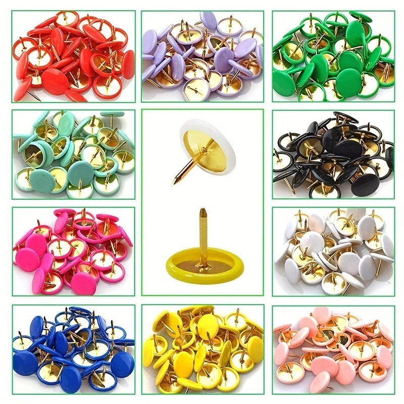 435 pcs Round Head Push Pins,  - Head Pin Assorted ulasan dan harga