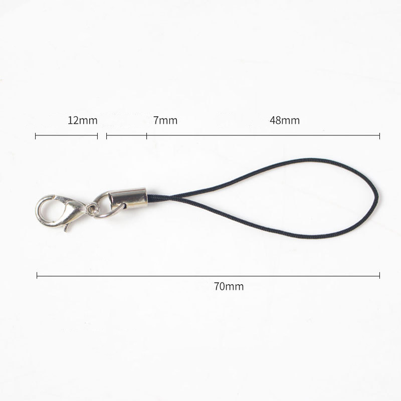 50/100Pcs Black White Strap Ch - Jewelry Making Hoops ulasan dan harga