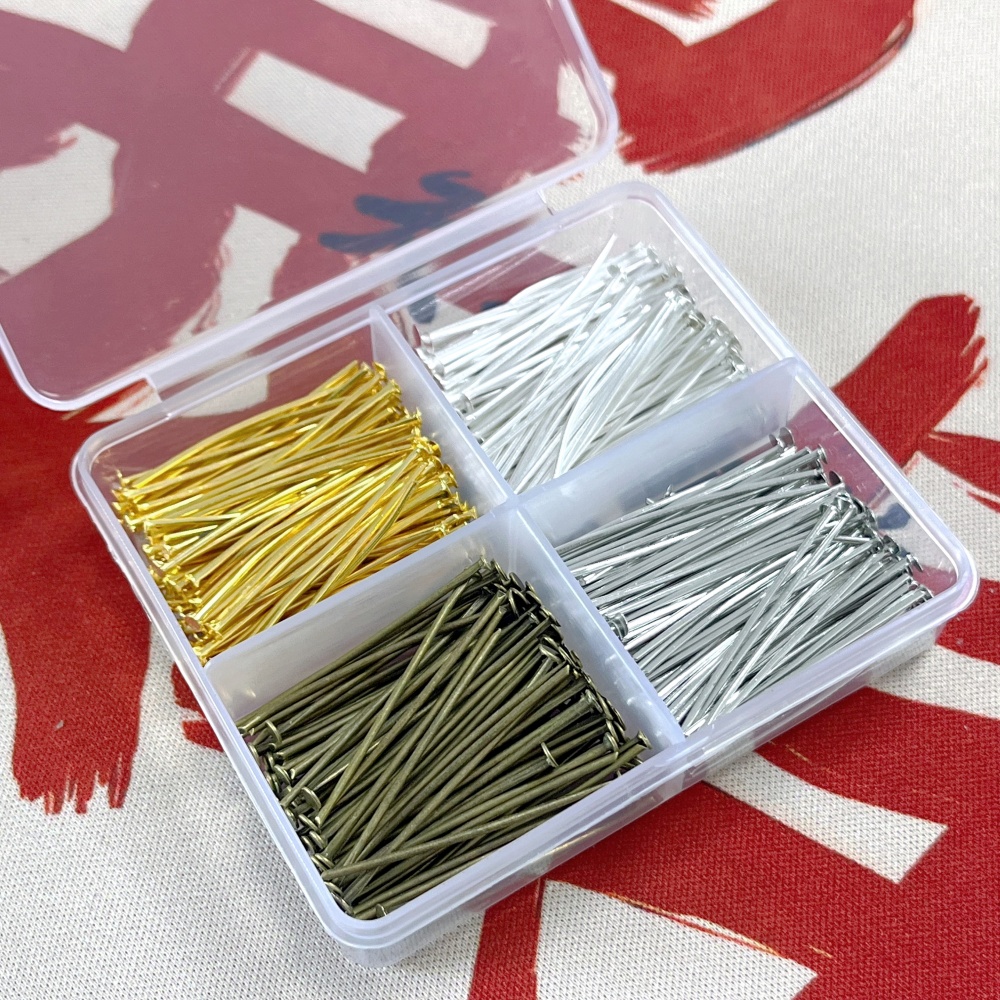 400pcs Mixed Head Pins Set Ass - Head Pin Assorted ulasan dan harga