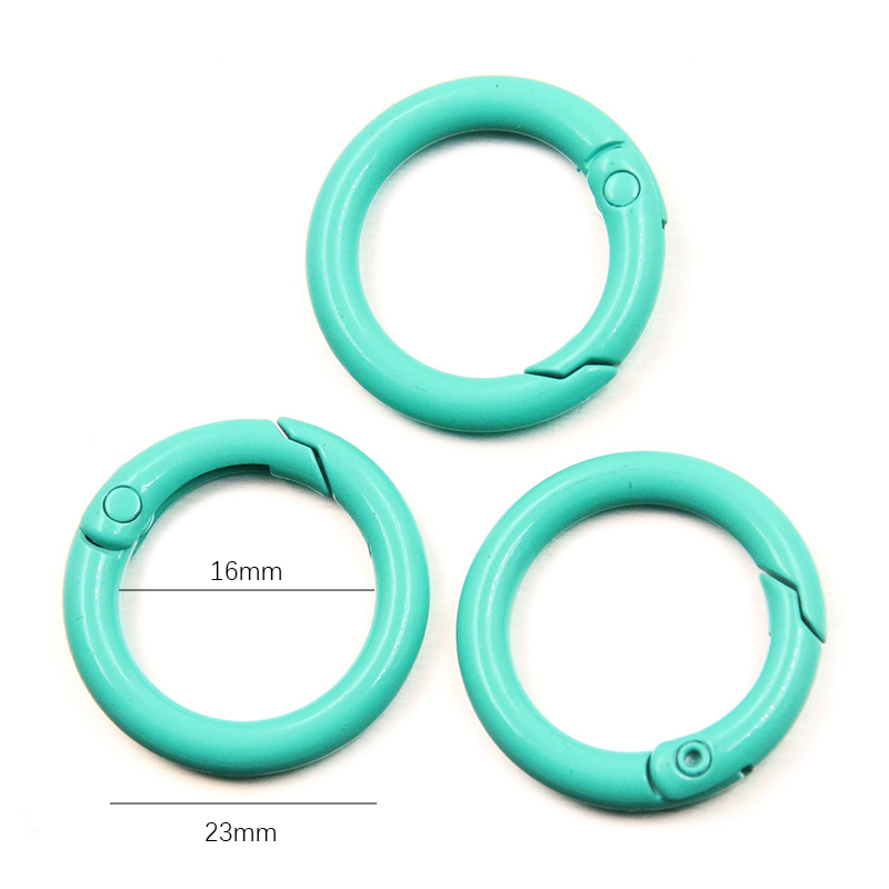 5-20pcs Colorful Spring O Ring - Jewelry Making Hoops ulasan dan harga