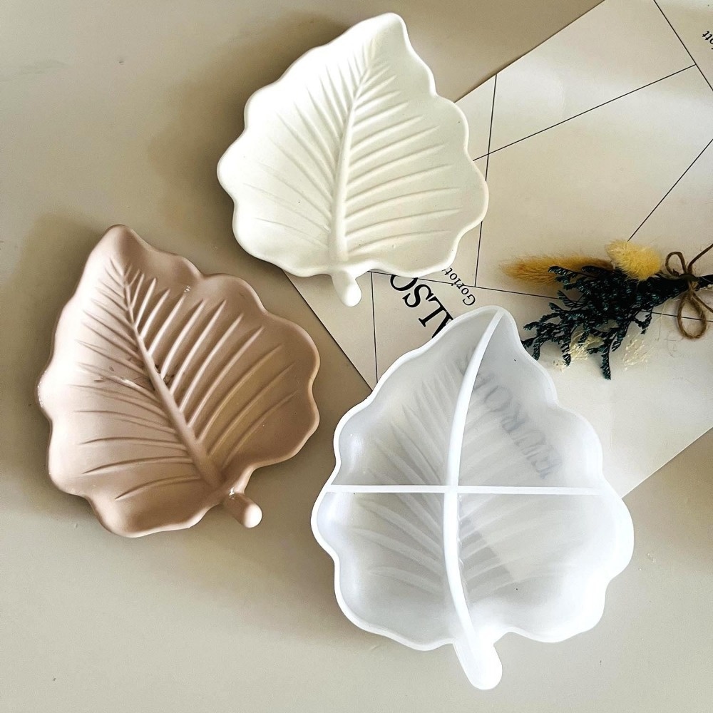 Leaf-shaped tray mold, leaf-sh - Jewelry Making Table ulasan dan harga