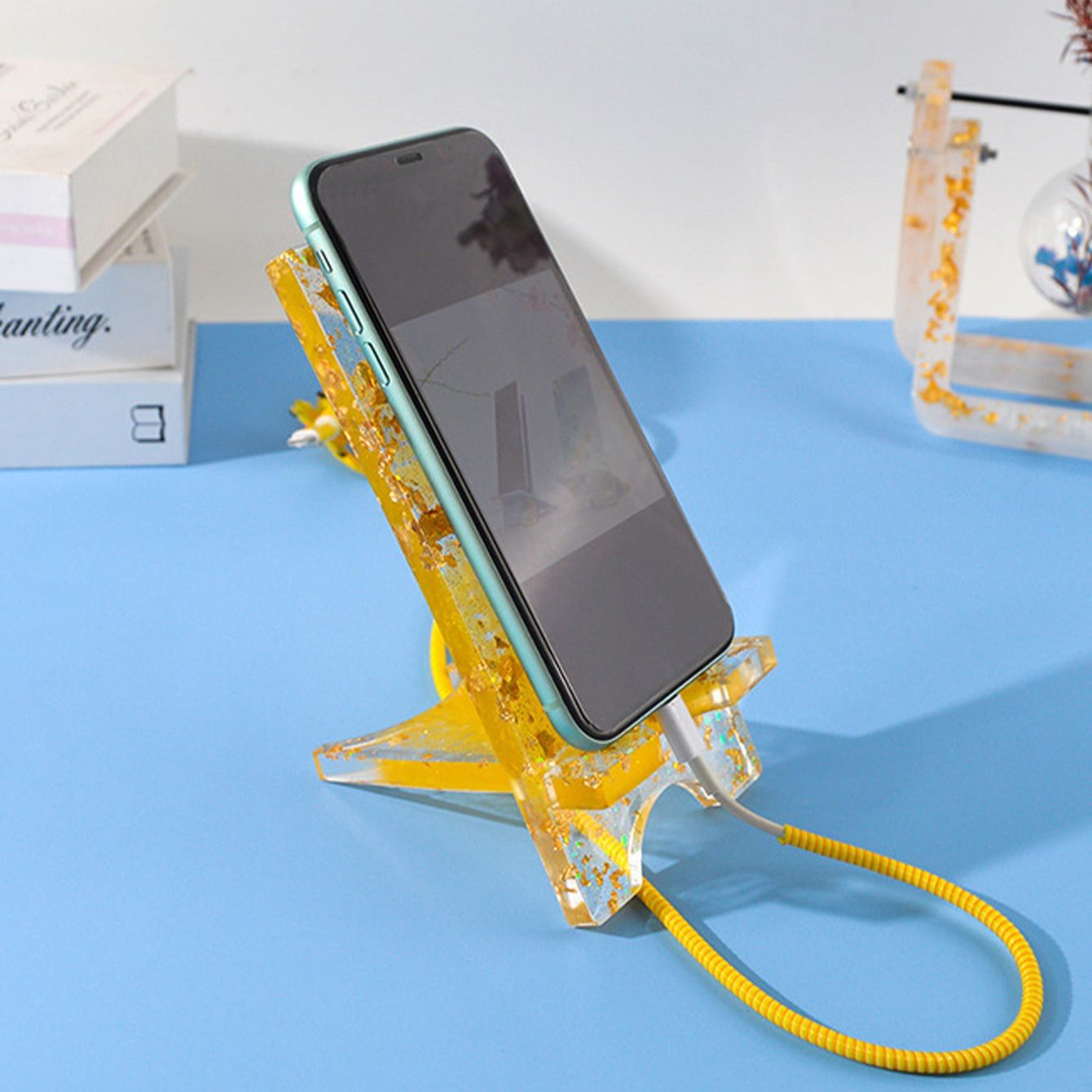 Mobile Phone Bracket Holder Cr - Jewelry Making Table ulasan dan harga