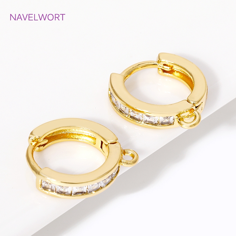 18K Gold Plated Inlaid Zircon  - Jewelry Making Soldering Kit ulasan dan harga