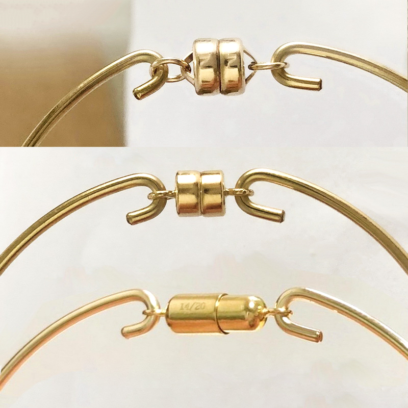 14K Gold Filled Magnetic Clasp - Jewelry Making Soldering Kit ulasan dan harga