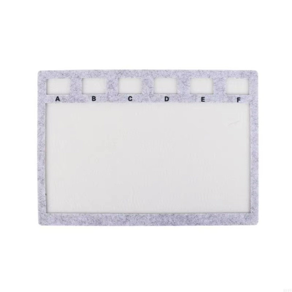 Felt Felt Beading Tray Alphabe - Jewelry Making Table ulasan dan harga