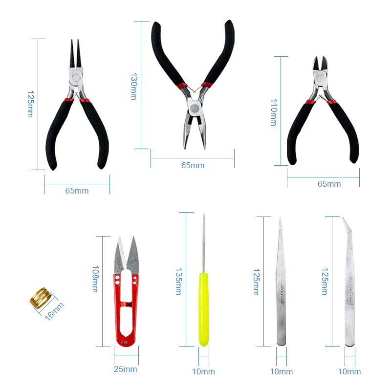 8PCS Stainless Jewelry Making  - Jewelry Making Pliers Set ulasan dan harga