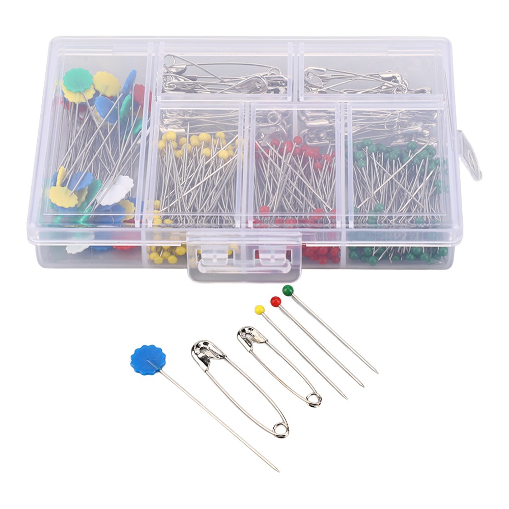 400pcs Bulk Sewing Pins Set Mu - Head Pin Assorted ulasan dan harga