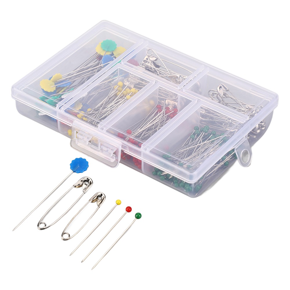400pcs Bulk Sewing Pins Set Mu - Head Pin Assorted ulasan dan harga