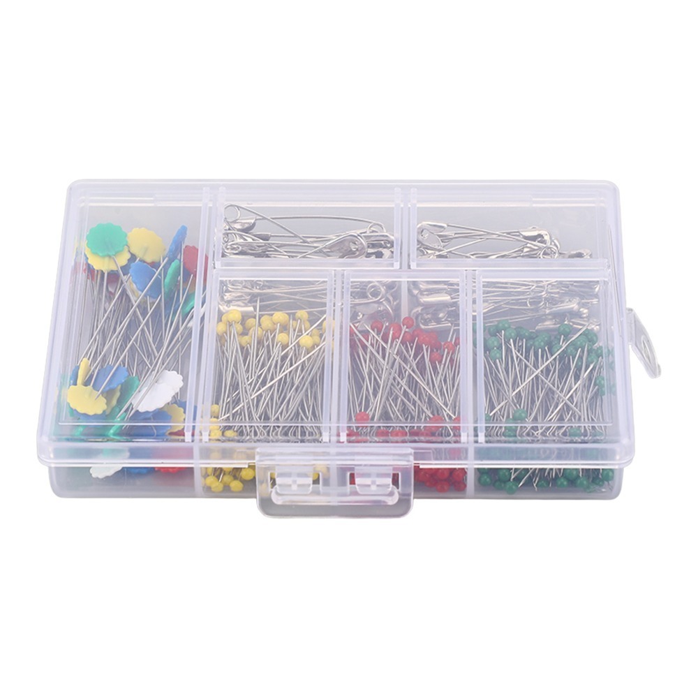 400pcs Bulk Sewing Pins Set Mu - Head Pin Assorted ulasan dan harga