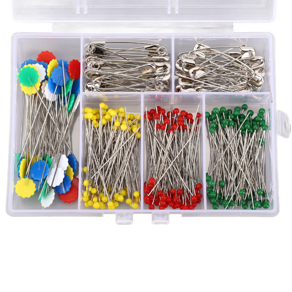 400pcs Bulk Sewing Pins Set Mu - Head Pin Assorted ulasan dan harga