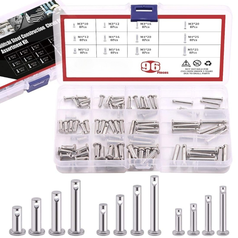 Flat Head Cylindrical Pin M3 M - Head Pin Assorted ulasan dan harga