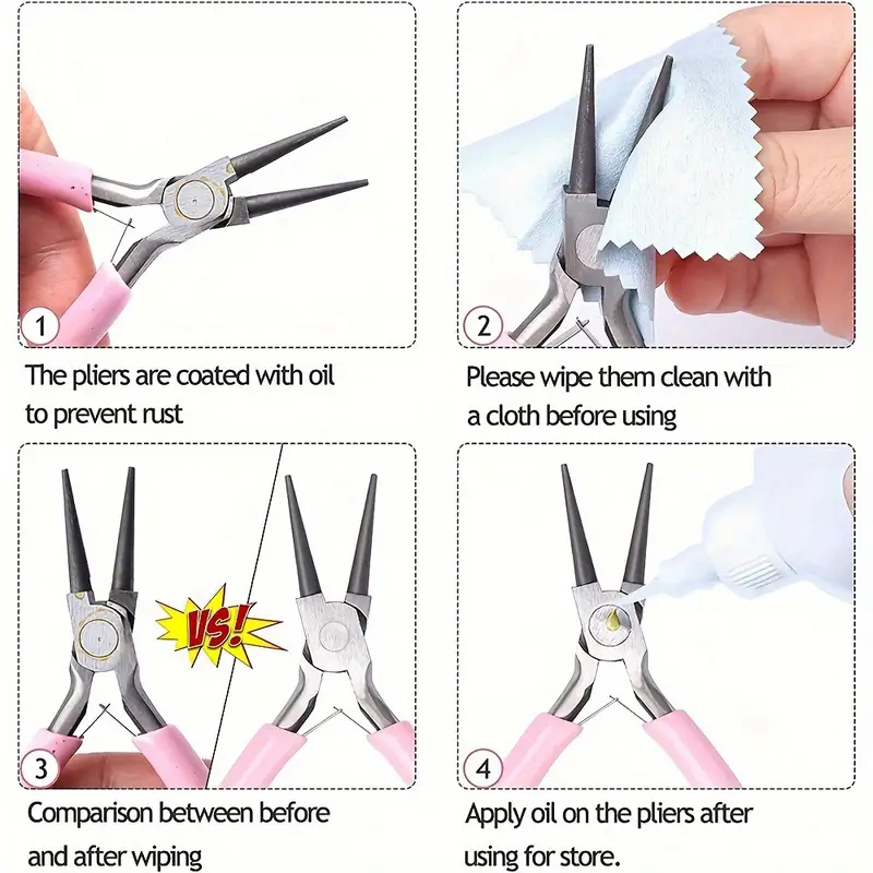 3pcs Jewelry Making Pliers Set - Jewelry Making Pliers Set ulasan dan harga