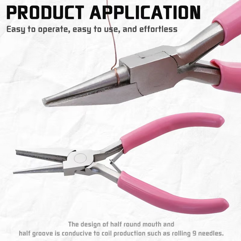 Mini 5-Inch Round Concave Plie - Jewelry Making Pliers ulasan dan harga