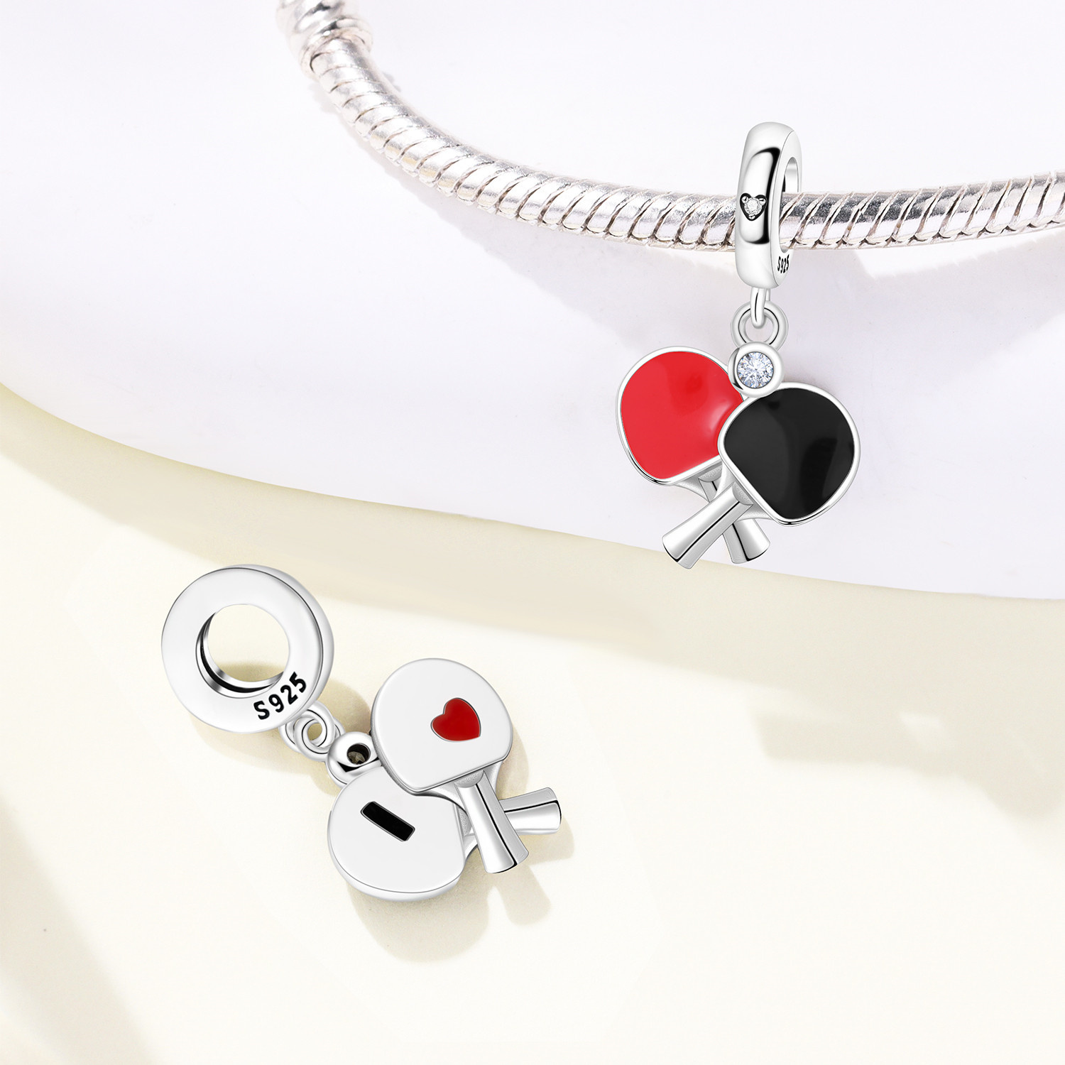 MISEFF S925 Sterling Silver Ch - Jewelry Making Table ulasan dan harga