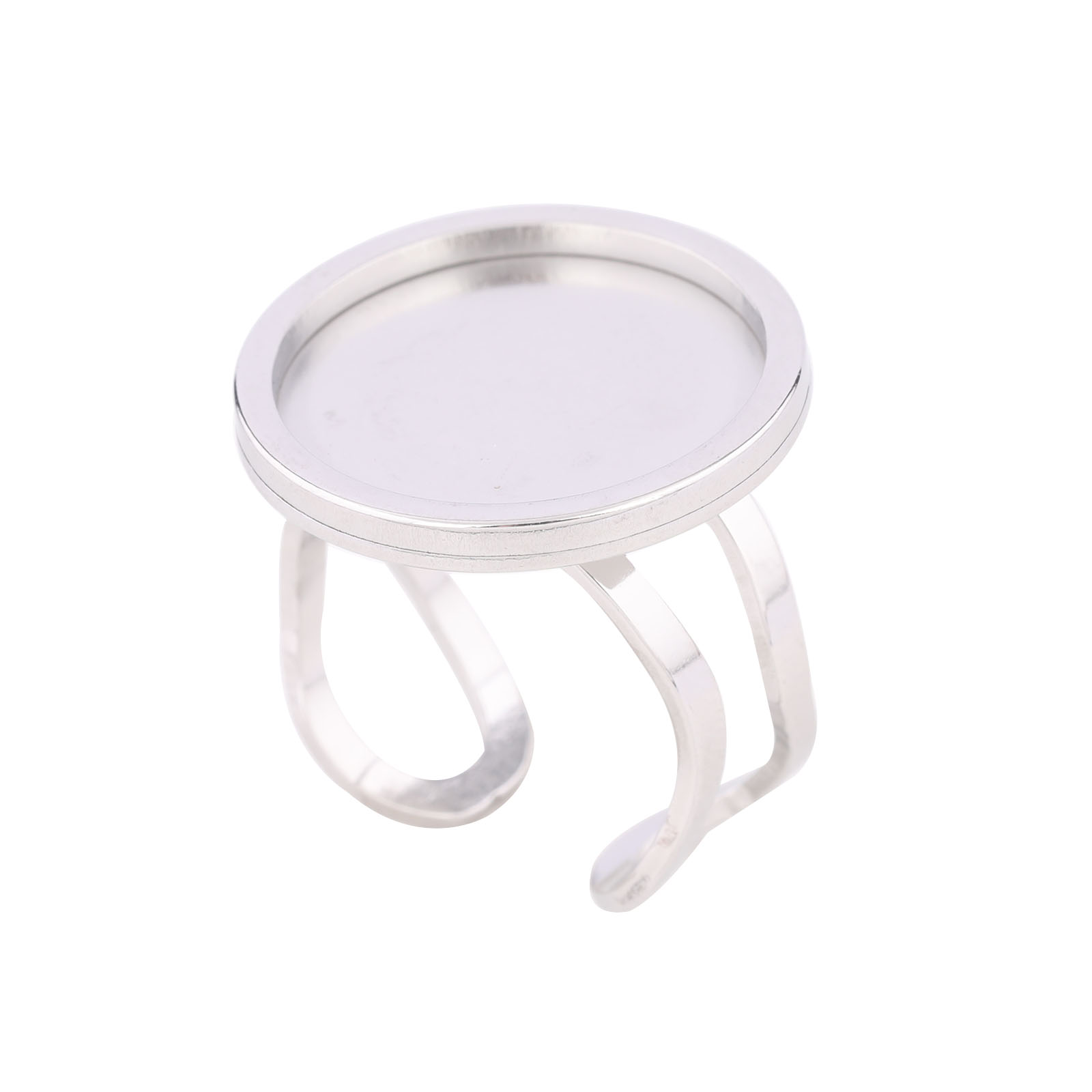 5pcs 18mm Round Cabochon Ring  - Jewelry Making Tutorial ulasan dan harga