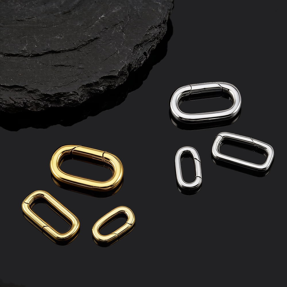 2pcs 18K Gold Plated Filled Ov - Jewelry Making Hoops ulasan dan harga
