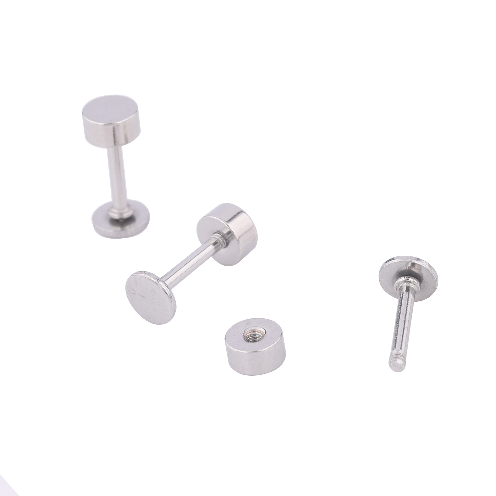 20pcs Stainless Steel 4mm Disc - Jewelry Making Soldering Kit ulasan dan harga