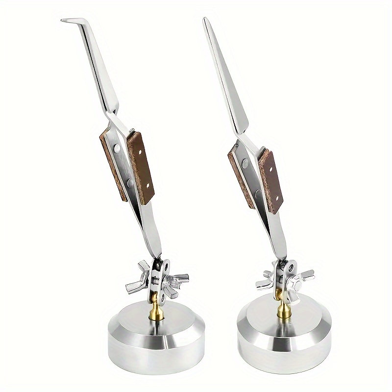 Cross Lock Soldering Tweezers  - Jewelry Making Pliers Set ulasan dan harga