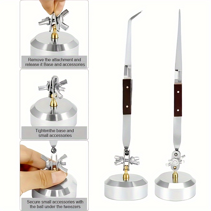Cross Lock Soldering Tweezers  - Jewelry Making Pliers Set ulasan dan harga
